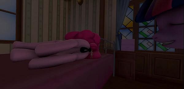  Pinkie Pie and Twilight Sparkle Anal Vore Anna | SFM 3D Animation